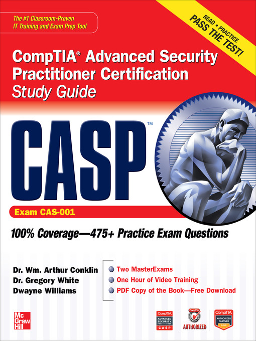 Cover image for CASP CompTIA Advanced Security Practitioner Certification Study Guide
